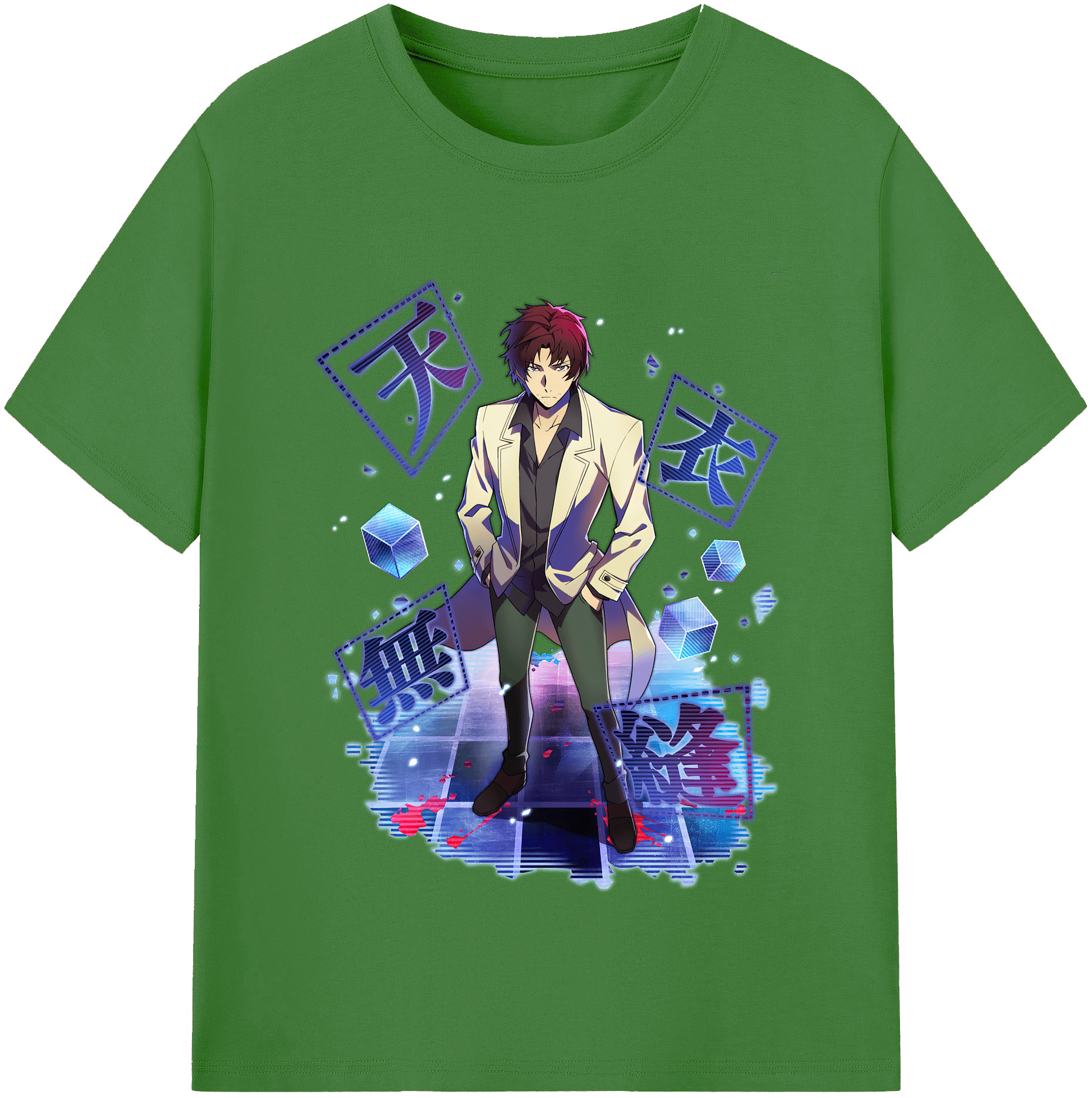 （画像用） 文豪ストレイドッグス Bungo Stray Dogs レディースカジュアルプリントTシャツ（綿100％）